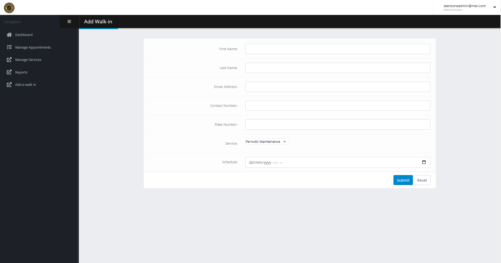 SeenZone Admin Panel